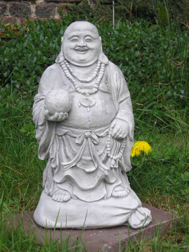 großer Happy Buddha